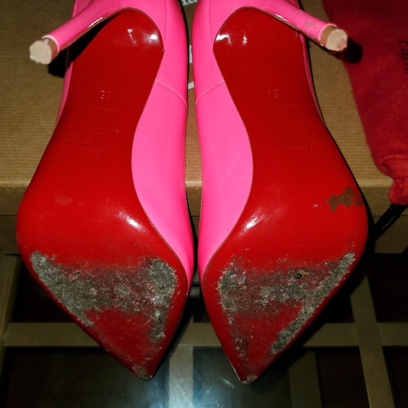 Christian Louboutin Hot pink So Kate - Picture 6 of 8